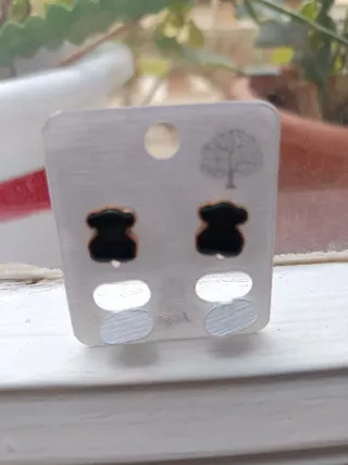 Pendientes Oso Tous Vermeil Oro Rosa