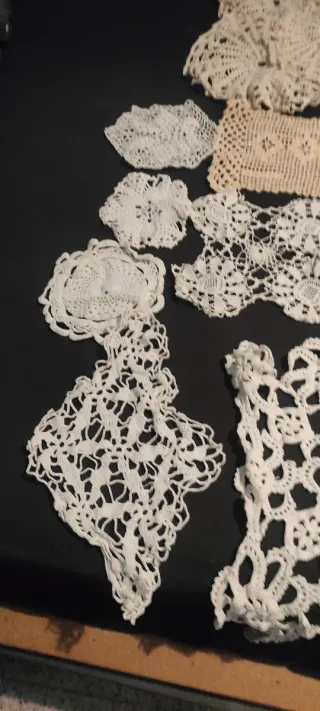 Pañitos de hilo hechos a mano