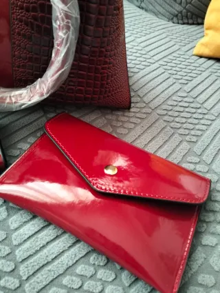 Borsetta elegante Borgogna