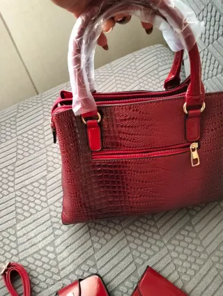 Borsetta elegante Borgogna