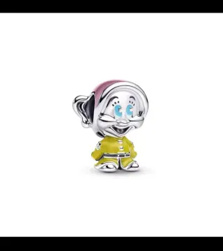 Charm Enano Disney Pandora Plata y Amarillo