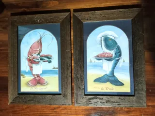 Quadri da cucina animali in legno