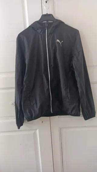 Giacca a vento Puma donna nera