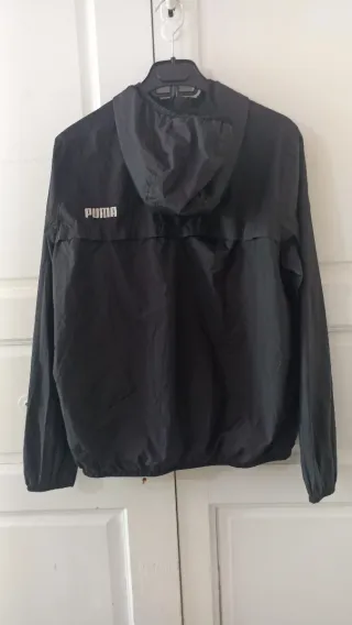 Giacca a vento Puma donna nera
