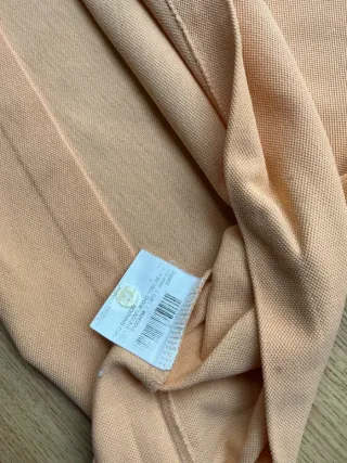 Polo Burberry Talla L Naranja