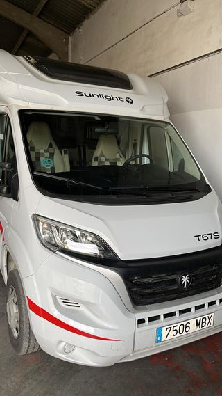 FIAT Ducato 2022 AUTOCARAVANA SUNLIGHT T67