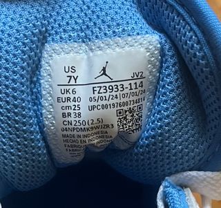 Zapatillas Jordan Talla 40 Azul