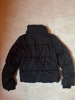 Piumino imbottito nero