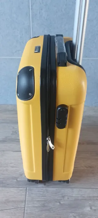 Maleta Cabina Amarilla 55x35x20 Nueva