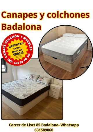Canape + Colchón 150x190