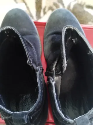 Botines negros hechos en España talla 39