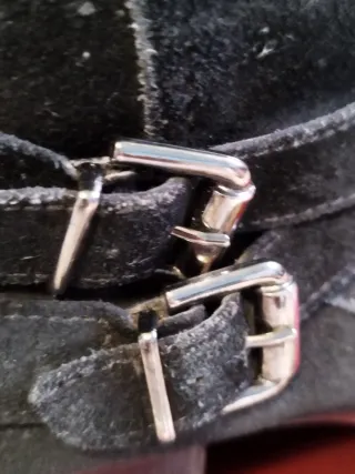 Botines negros hechos en España talla 39