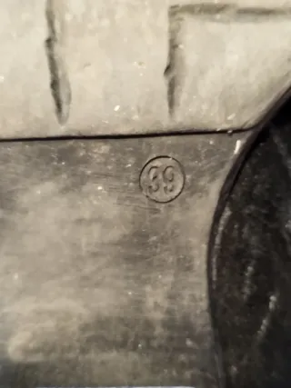 Botines negros hechos en España talla 39