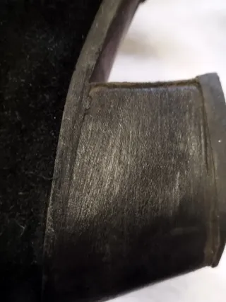 Botines negros hechos en España talla 39