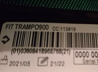 Cama elástica trampolín