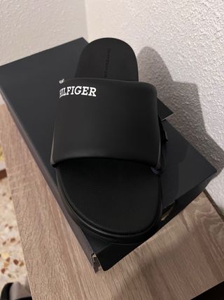 Sandalias Tommy Hilfiger Talla 42 Negras