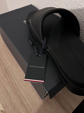 Sandalias Tommy Hilfiger Talla 42 Negras