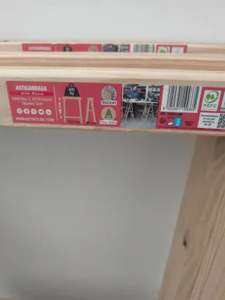 Caballete de madera maciza Astigarraga 1m