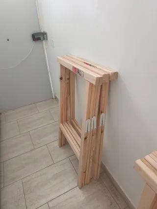 Caballete de madera maciza Astigarraga 1m