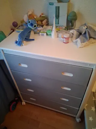 Vasca per bambini con fasciatoio