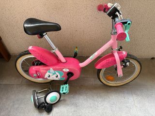 Bicicleta Btwin Unicornio Rosa