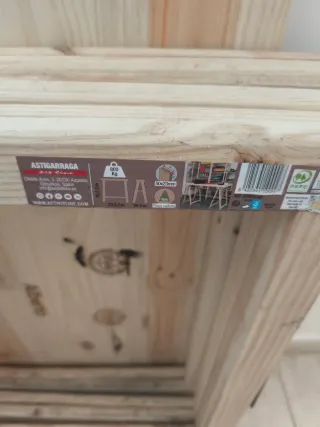 Caballete Mesa Madera Maciza 73.5cm