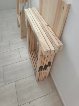 Caballete Mesa Madera Maciza 73.5cm