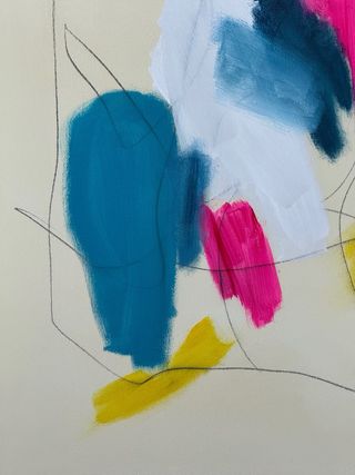 Diptico di quadri astratti moderni per soggiorno e camera da letto