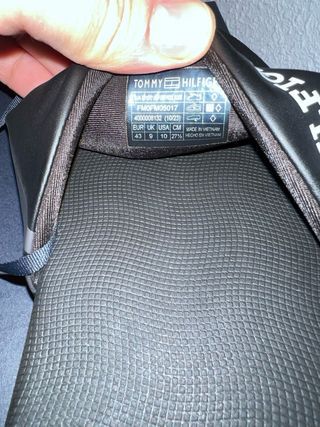 Sandalias Tommy Hilfiger Negras Talla 43