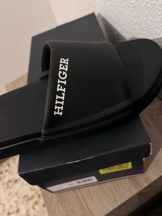 Sandalias Tommy Hilfiger Negras Talla 43