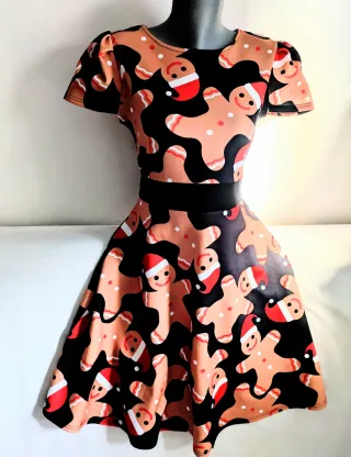 Vestido Navidad Galleta Jengibre Made in UK