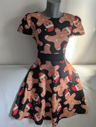 Vestido Navidad Galleta Jengibre Made in UK