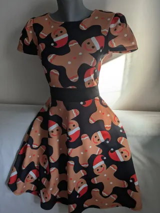 Vestido Navidad Galleta Jengibre Made in UK