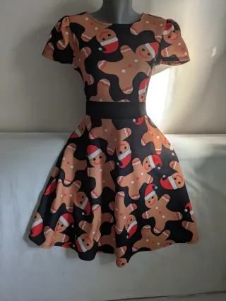 Vestido Navidad Galleta Jengibre Made in UK