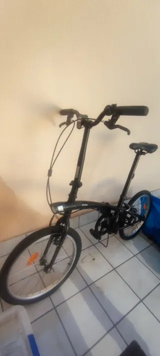 Bicicleta plegable Decathlon