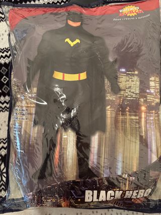 Disfraz Black Hero Talla XL