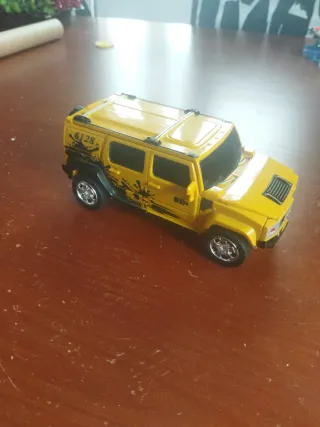 Transformador Robot Amarillo Coche