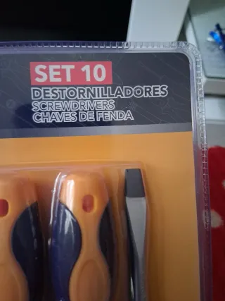 Set 10 Destornilladores Krhuner