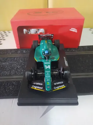 Coche Slot NSR Formula 22 Aston Martin Verde