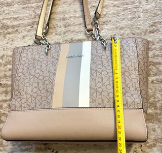 Bolso Calvin Klein Beige y Marrón