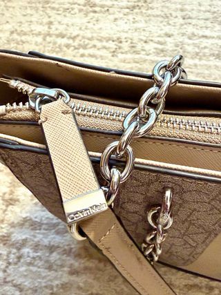 Bolso Calvin Klein Beige y Marrón