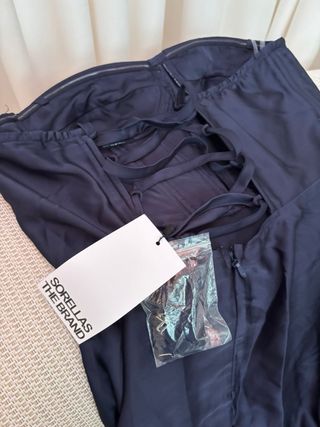 Vestido Corsé Azul Marino Talla L