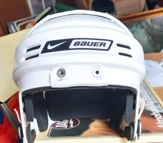 Casco Hockey Bauer Nike Blanco