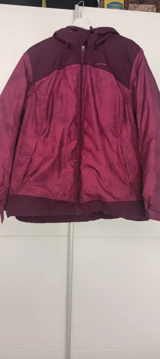 Chaqueta Quechua Morado/Rojo Talla M