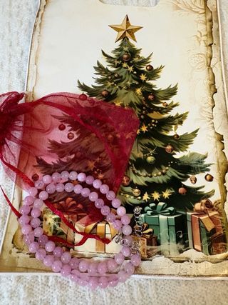 Collar de cuarzo color morado