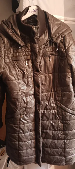 Plumífero mujer HAOSA marrón