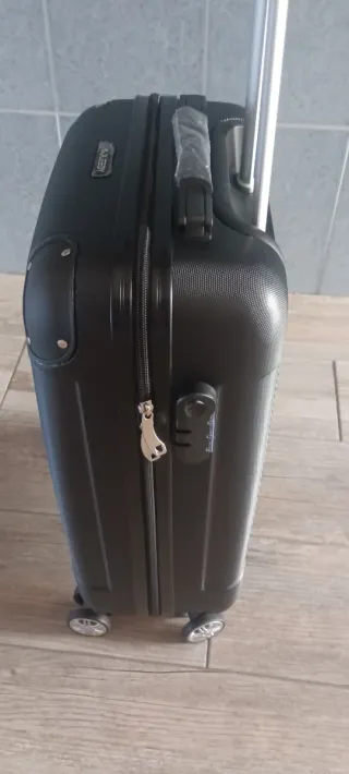 Maleta Cabina Negra 55x35x20 Nueva