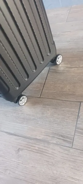 Maleta Cabina Negra 55x35x20 Nueva