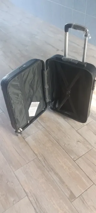 Maleta Cabina Negra 55x35x20 Nueva