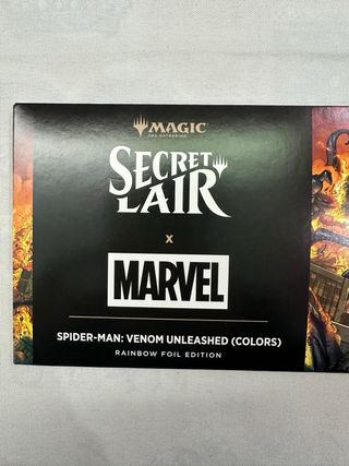 Magic Secret Lair x Marvel Spider-Man Venom